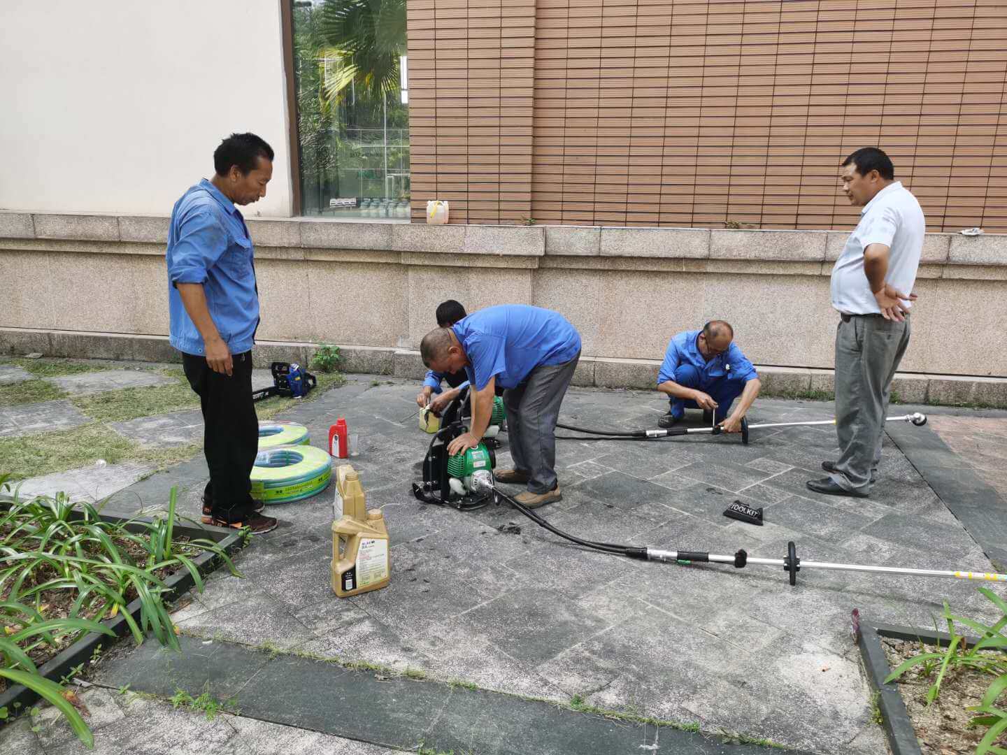 小区绿化养护机械的日常维护