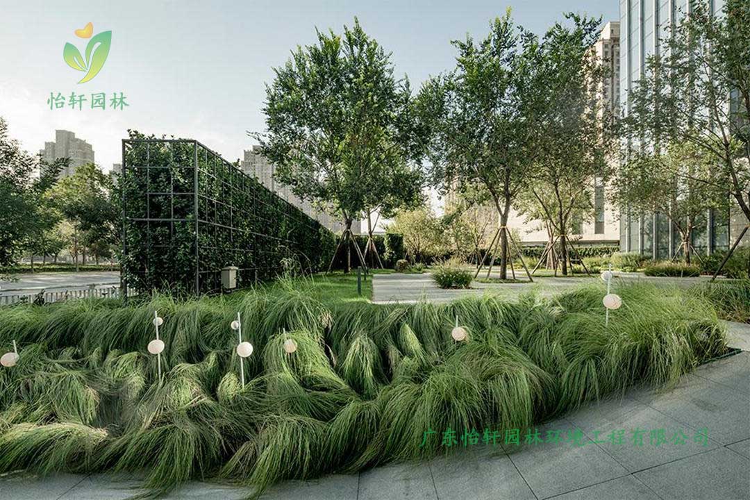郑州天筑国际公寓式酒店入口景观设计效果图