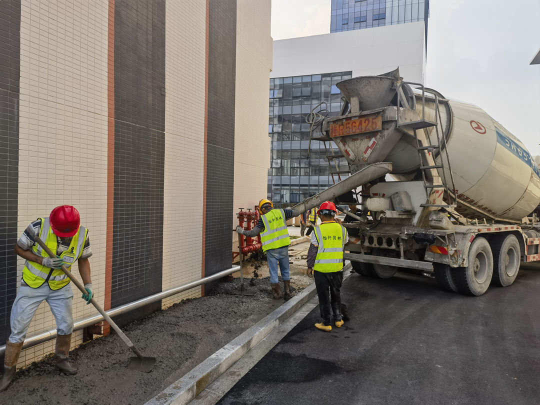 园林绿化工程施工管理现场